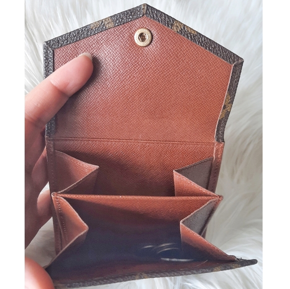 LOUIS VUITTON Monogram Porte Monnaie Billets Cartes Crédit Wallet - Picture 7 of 17